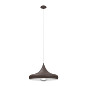 94892 Suspension CORETTO 3, 1x60W (E27), Ø400, steel, dark brown, beige