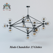 Modo Chandelier 15 Globes