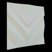 Гипсовая 3D панель