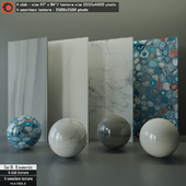 Marble slab & Seamless texture Set 16