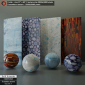 Marble slab & Seamless texture Set 18