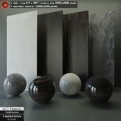 Stone slab & Seamless texture Set 27