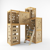 CedarWorks Indoor Playset 2