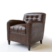 Hyde Leather Club Chair