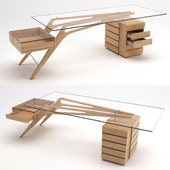 zanotta cavour writing desk