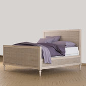 RH Maison Caned bed