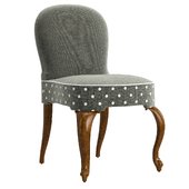 Jonathan Charles Gunby Grey Fruitwood Dining Side Chair