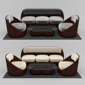 Wooden Sofa Set