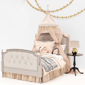 Pottery Barn Kids Blythe Tufted Bed