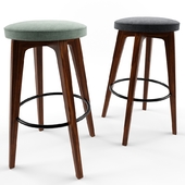 Nomad Bar Stool Mid Century