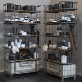 RH CIRCA 1900 and kitchen set