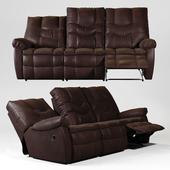 Burgett Espresso Power Reclining Sofa