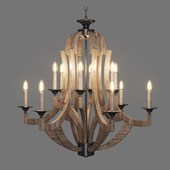Craftmade Jeremiah Winton 12-Light Chandelier
