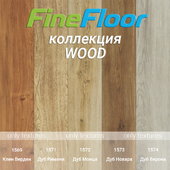 "OM" Кварц-винил Fine Floor коллекция Wood