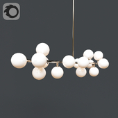 Bubble Stik Cold Chandelier