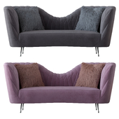 Eva Velvet Sofa