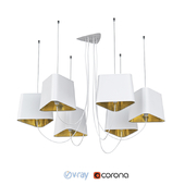 Подвесная люстра Loft IT Street Loft1163-6WH