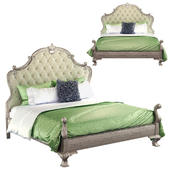 Campania Upholstered Panel Bed