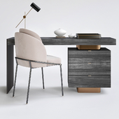 Minotti Carson desk set