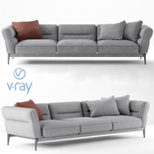 Adda seater sofa by Flexform