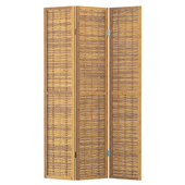 East Haven Bamboo Screen 3 Panel Room Divider BCMH2264