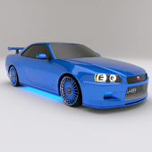 gt-r r34 concept