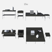 B&B Italia Maxalto Small Tables Ebe