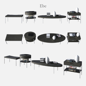 B&B Italia Maxalto Small Tables Ebe 2