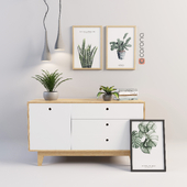 Aquarel decorative set