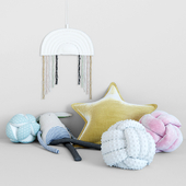 baby toys and pillows