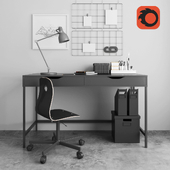 model ikea workspace