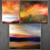 Paintings abstract | set 236