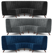 Modern Velvet Sofa