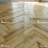 Parquet. Natural wood. 136