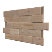 3D панель из кедра BentWood