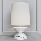 Baker Obsidian Table Lamp