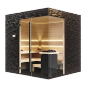 KLAFS Design Sauna Shape with sauna heater sanarium majus