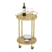 Bar cart trolley by Aldo Tura