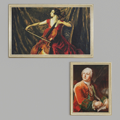 Picture Guilhermina Suggia and Lomonosov