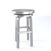 Spin Swivel Backless Bar Stool