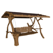 Wooden swing