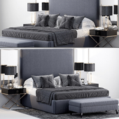 RH Sullivan Upholstered Platform Bed