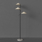 Stilnovo Floor Lamp Triple Shades