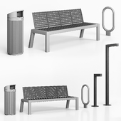 Street Furniture set