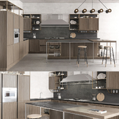 Snaidero Frame olmo tuscan kitchen