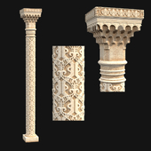 The column in Arabic style