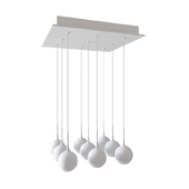 Patruno Square Multi-Light 9 LED Pendant By Eurofase