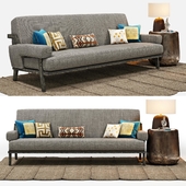 Kimberly Denman Cigar Sofa