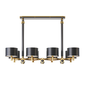 Pieter Adam Bronx 8 Shade Pendant Light Canadian Gold