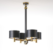 Pieter Adam Bronx 4 Shade Pendant Light Canadian Gold